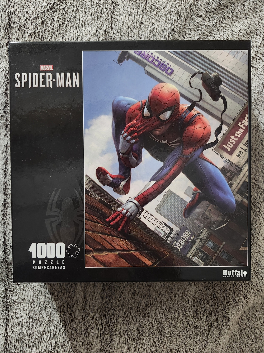 Marvel Spider-Man 1000-Piece Jigsaw Puzzle - Unused